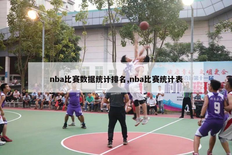 nba比赛数据统计排名,nba比赛统计表