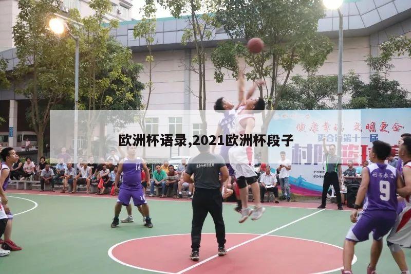 欧洲杯语录,2021欧洲杯段子